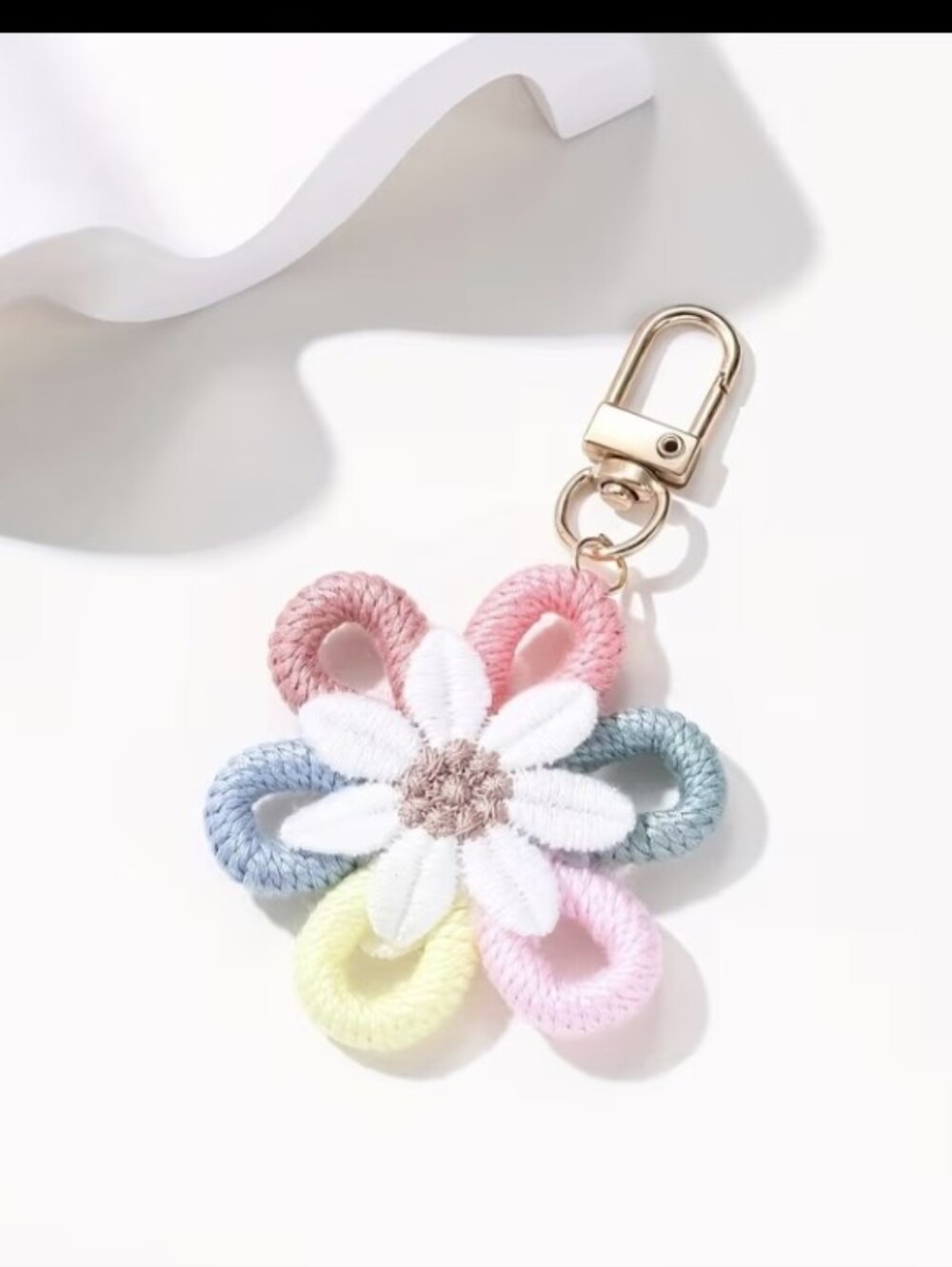 Flower Bag Charm/ Keychain NEW